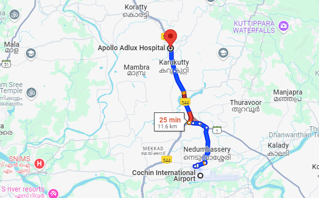 Apollo Kerala Location