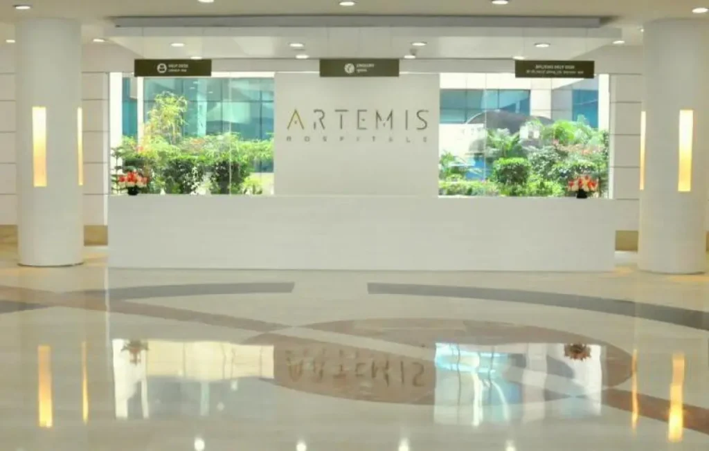 Artemis Hospital Reception