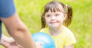Caring for a child with Downs Syndrome Image